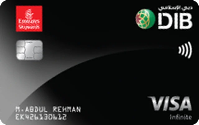 Dubai Islamic Bank Emirates Skywards DIB Infinite Covered Card