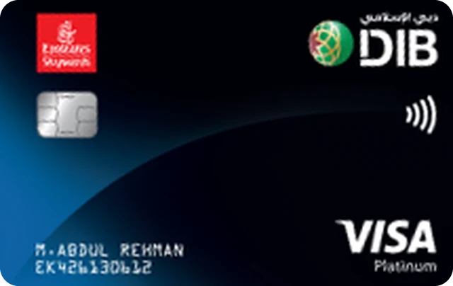 Dubai Islamic Bank Emirates Skywards DIB Platinum Covered Card