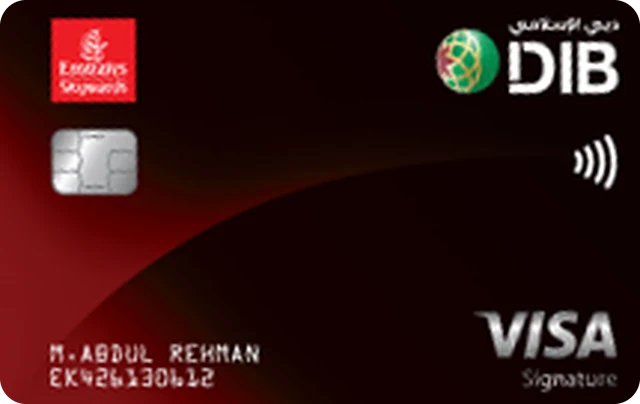 Dubai Islamic Bank Emirates Skywards DIB Signature Covered Card